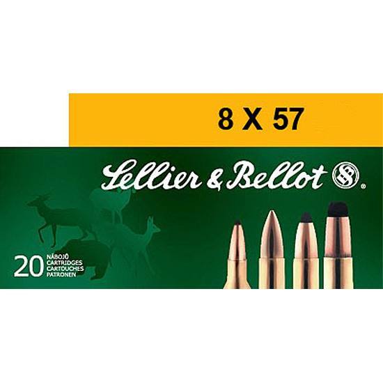 SB 8X57JR AMMO 196GR SP S/O 20/20 - Ammunition